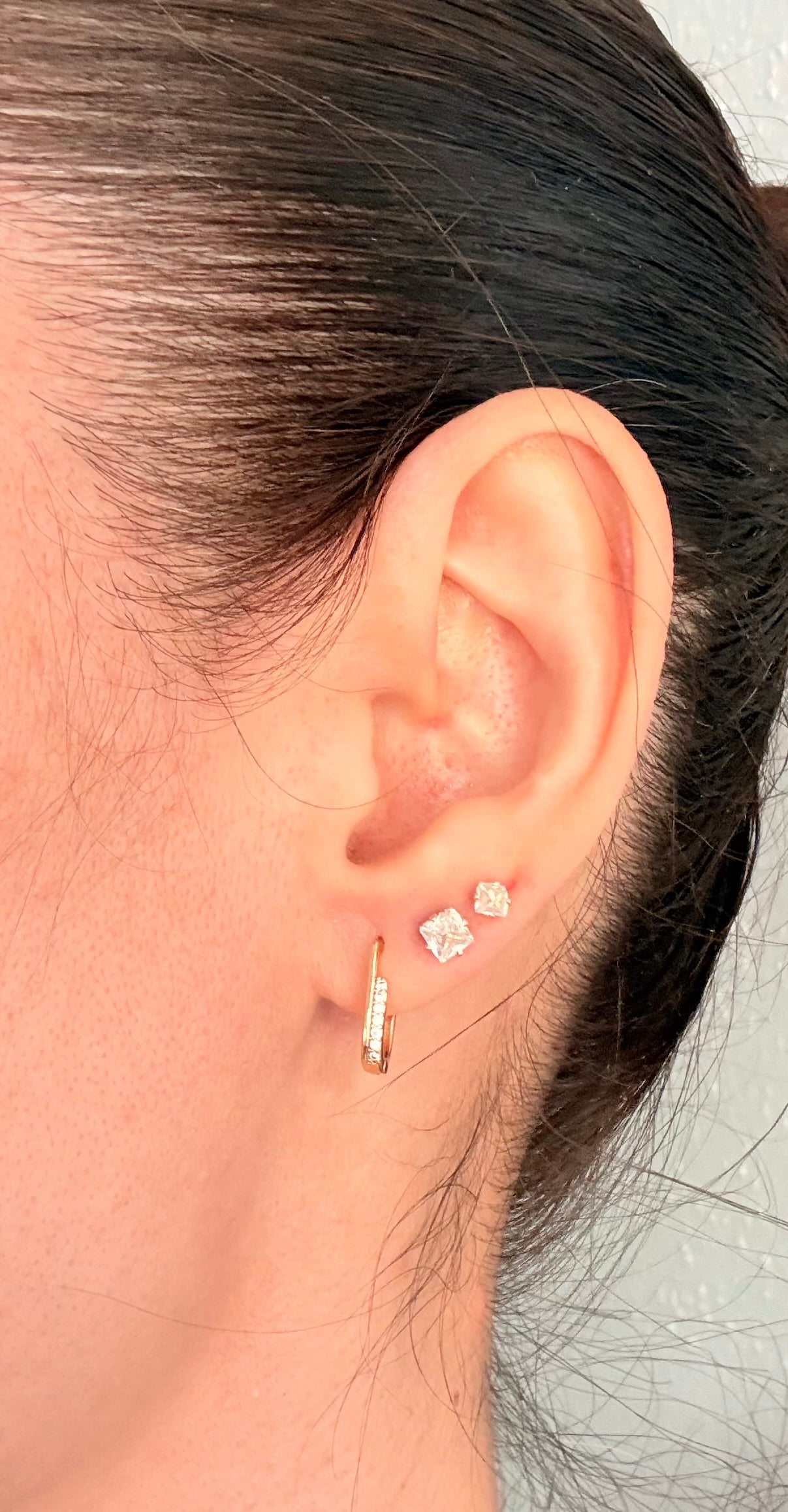 18k Gold Plated Everyday Huggie Earrings
