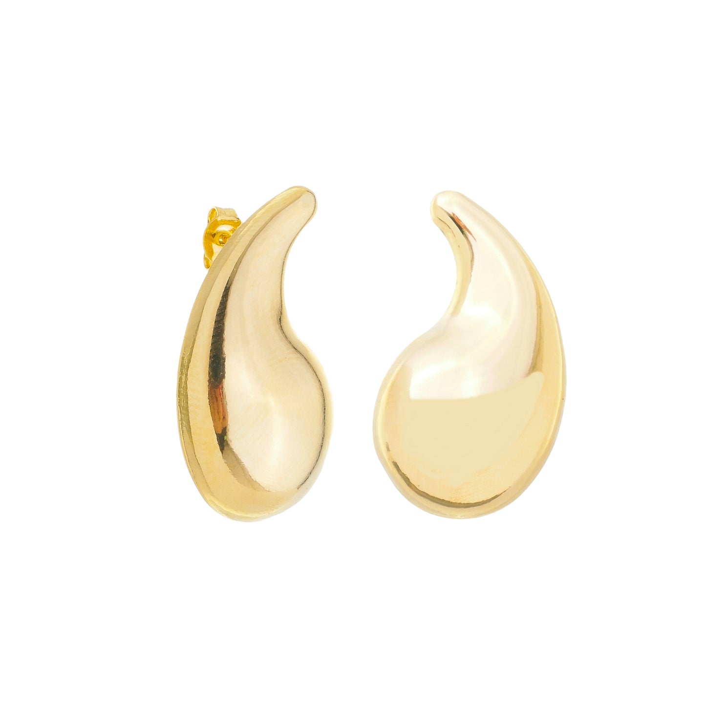 18k Gold Plated Medium Drop Earring