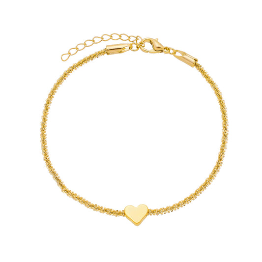 18k Gold Plated / Rodhium Plated Mesh Bracelet